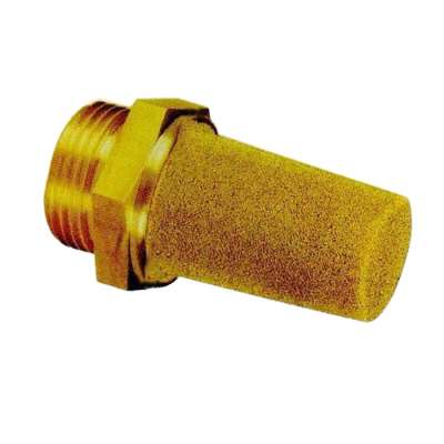 High Micron Sintered Bronze Filter Air Pneumatic Muffler Cylinder